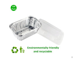 Aluminum Pans With Plastic Transparent Lids