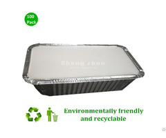 Aluminum Disposable Pans 680 Ml With Lids