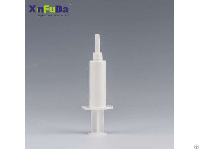 Hot Selling Packaging Pe Disposable Veterinary Syringe For Cow Mastitis Medicine