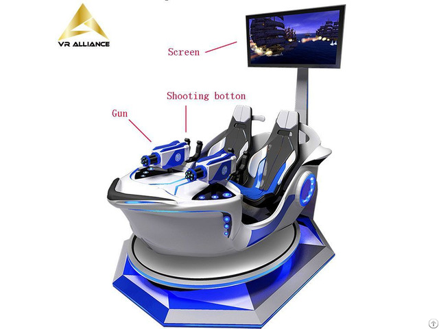 Fight Simulator 9d Vr Cinema Chair For Entertainment Amusement Park