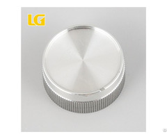 Iso9001 Oem China Factory 40mm Safe Aluminum White Volume Knob For Car Audio