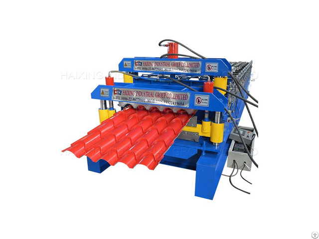 Corrugated Cold Glazed Roofing Sheet Roll Forming Machine