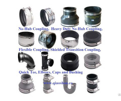 Stainless Steel Heavy Duty No Hub Coupling