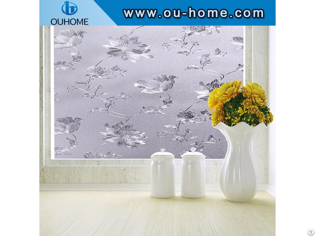 Popular Flower Embossed Glass Film