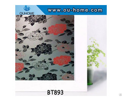 Pvc Indoor Decorative Self Adhesive Window Film