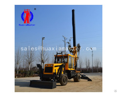 Huaxia Master Sale 13 5 Meters Wheeled Rotary Pile Drilling Rig With High Quality