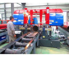 Pipe Prefabrication Automatic Band Saw Cutting