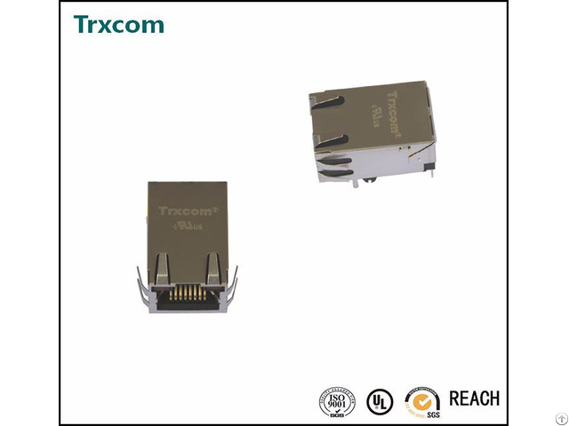 We 7499010121a Single Port Rj45 Connector