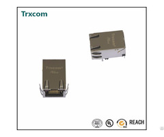 We 7499010121a Single Port Rj45 Connector