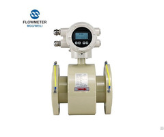 Dn65 Caliber Waste Water Mechanical Acid Liquid Flow Meter