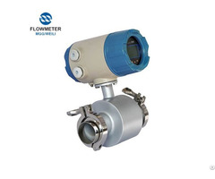 Water Milk Analog Magnetic Flow Meter Price Electromagnetic Flowmeter