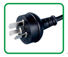 Iram Approved 3 Pins Argentina Ac Plug Xr 611