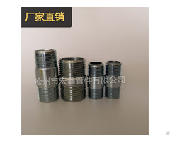 Astm A733 Hot Dip Galvanized Steel Pipe Nipples