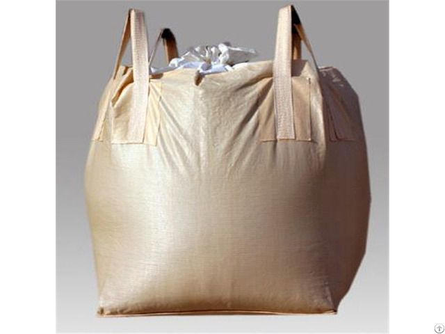 Fibc Food Grade Tubular 1ton Bag Beige Pp 100 Percent Virgin