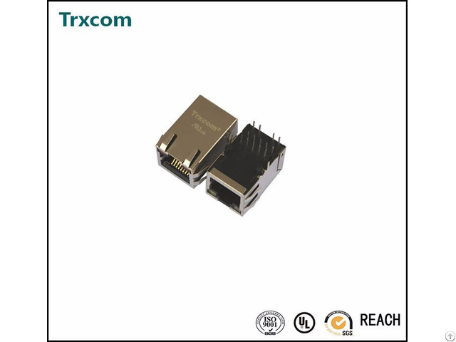 Trjk0017ainl Tab Up With Led Rj45 Connector