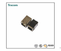 Trjk0017ainl Tab Up With Led Rj45 Connector