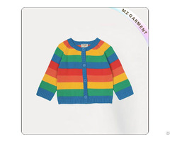 Girls Rainbow Cardigan