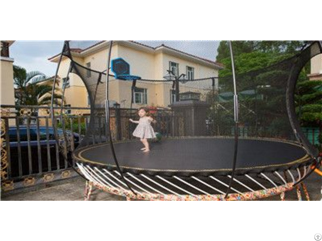 Double Bounce Trampoline With Accessories