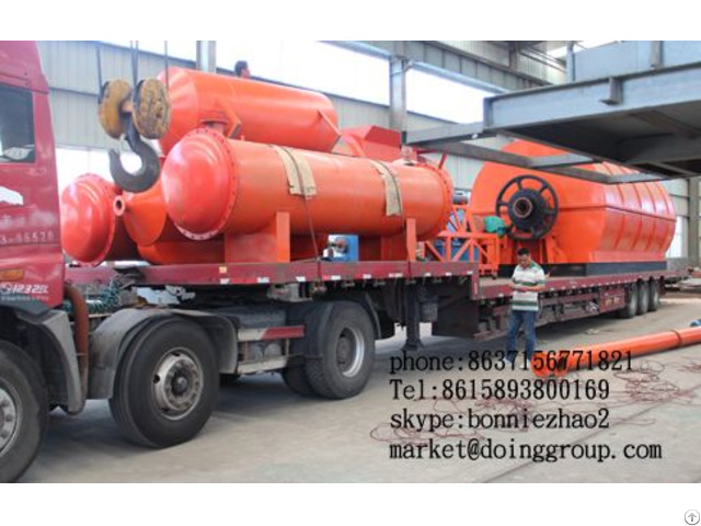 Scrap Tyre Pyrolysis Plant