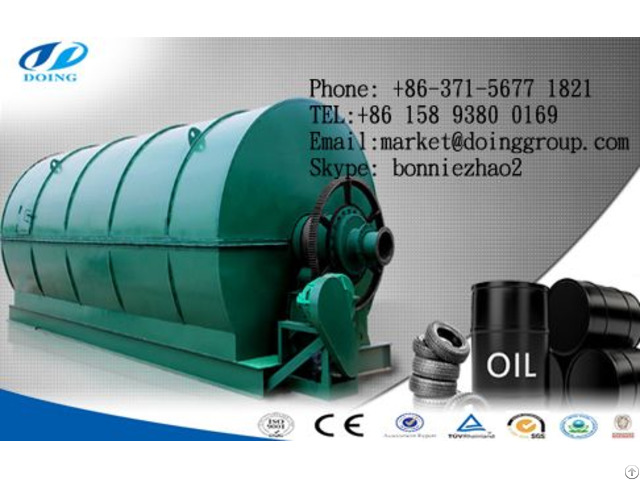 Waste Tire Pyrolysis Plant