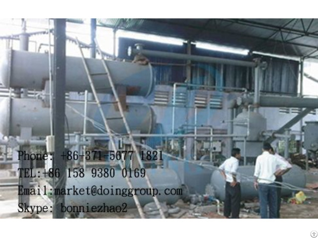 Waste Plastic Pyrolysis Plant In India