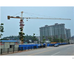 Qtz100 Tc6016b Trustworthy Self Erecting Fixed Hydraulic Construction Building Tower Crane