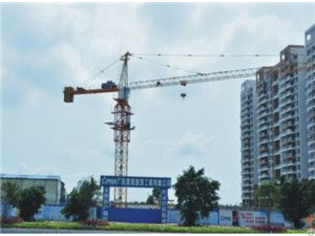 Qtz125 Tc6016c Trustworthy Self Erecting Fixed Hydraulic Construction Building Tower Crane