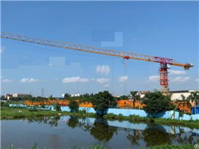 Qtp125 Tct6513b Max Load 6t Or 8t Maxjib Length 65m Topless Tower Crane