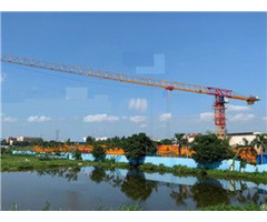 Qtp125 Tct6513b Max Load 6t Or 8t Maxjib Length 65m Topless Tower Crane