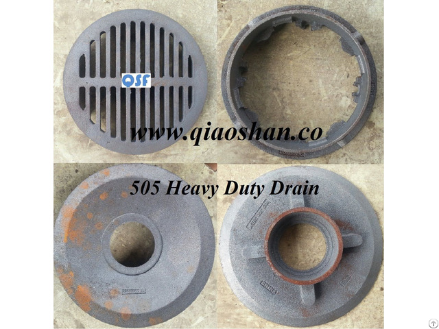 Z505 12 Inch Area Cast Iron Heavy Duty Drain