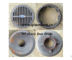 Z505 12 Inch Area Cast Iron Heavy Duty Drain