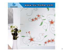 H825 3d Dyed Decorative Glass Static Window Film