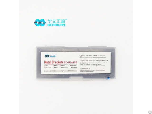 Hot Selling New Dental Health Material Mim Edgewise 022 3hook Brackets