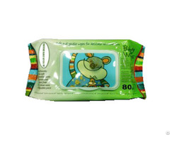 Baby Wipe 15x20cm 50gsm Aloe Soft Pack W Flip Top Lid