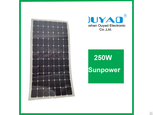 200w Sunpower Flexible Solar Panel