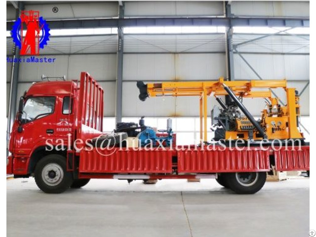 Supply Xyc 3 Vehicle Mounted Hydraulic Core Drilling Rig Civil Water Well Drill Equipment