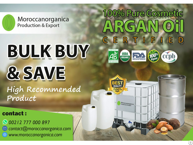 Moroccan Organic Argan Oil In Bulk