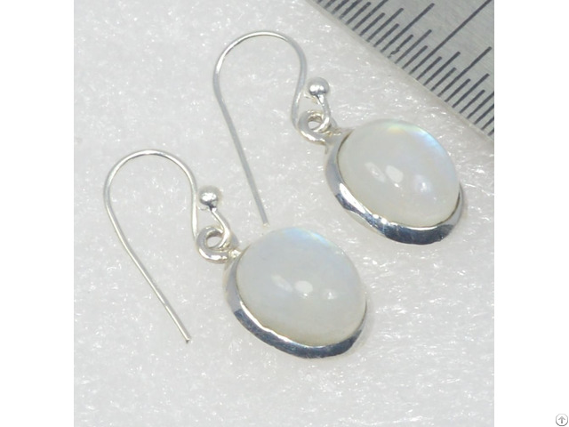 Moon Stone Customized Solitaire Earring