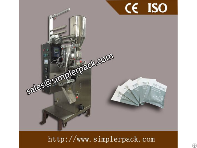 Three Sides Seal Granules Packaging Machine