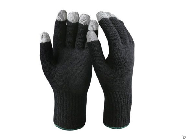 Double Ply Touch Screen Safety Work Gloves Tsg 04