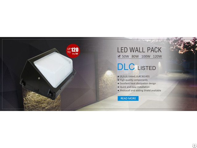 Sltmaks Dlc Ul 80w Led Wall Pack Light Ip65 5years Warranty Applications Item