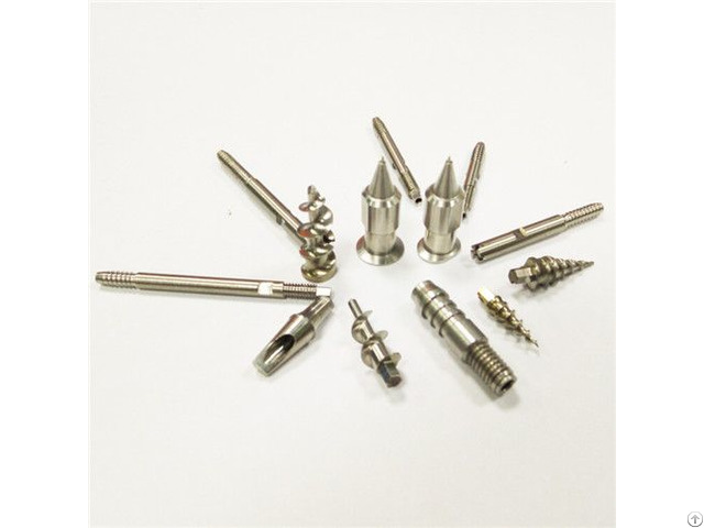 China Factory High Quality Precision Machining Service Cnc Titanium Screw Mechanical Parts Wholesale