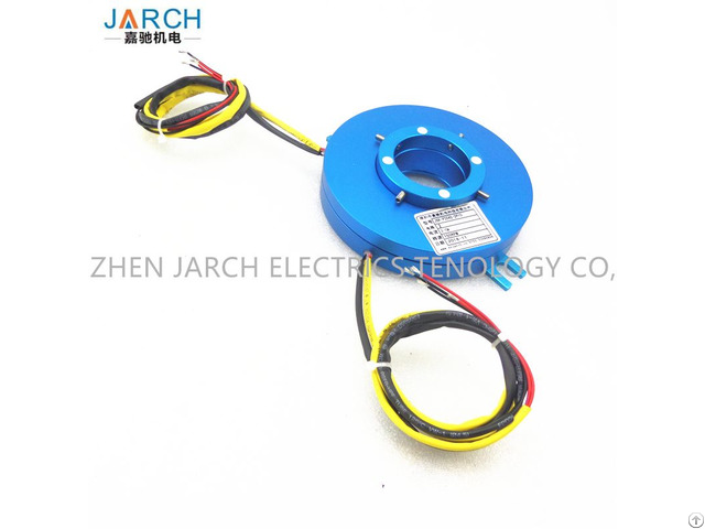 Pcb Type Panshi Pancake Slipring With Through Bore Slip Ring Size 38mm 10 Circuits