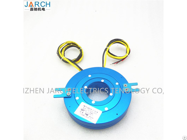 Electric Swivel Slip Ring 3 Wing Revolving Door Disc Type Conductive