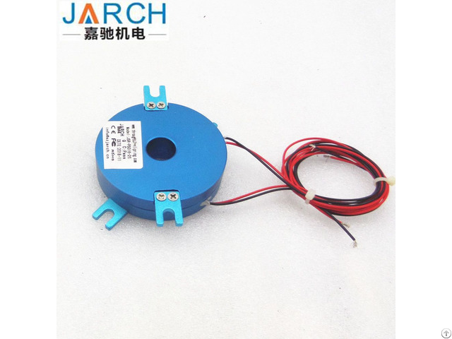 Through Hole Compact High Speed Pancake Slip Ring Connector For Cnc Equipment