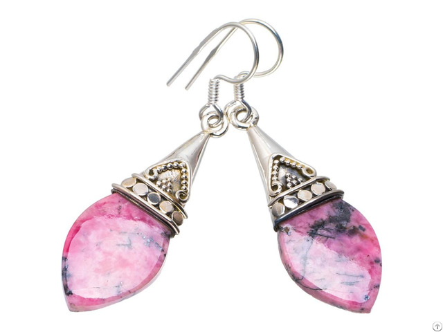 Rhodonite Customized Solitaire Earring