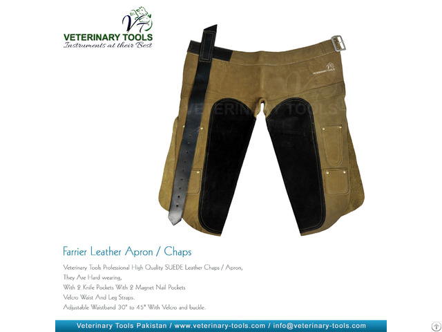 Farrier Leather Chaps Apron