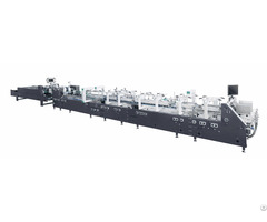 A Zh 1100s High Speed One Side Box Gluing Folding Machine