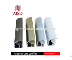 Aluminium Frame Profile Wood Colour