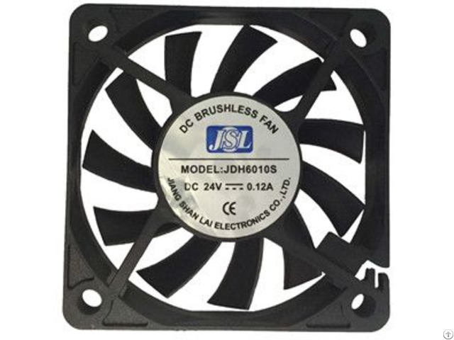 Jsl Factory Direct Supply Plastic Hot Sale Dc Axial Fan Exhaust 6010
